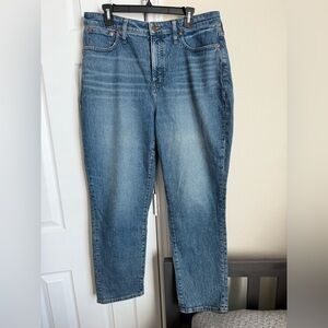 Madewell Blue Denim Jeans